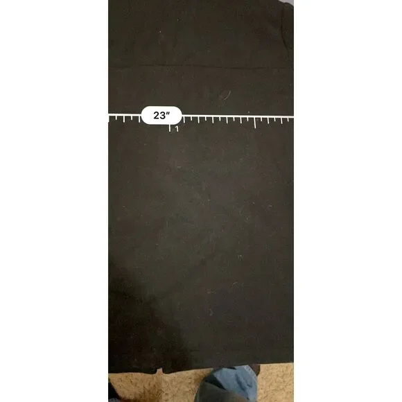 Banana Republic Black Wool Blend Zip Up Jacket Classic Professional Outerwear‎ - Picture 5 of 6